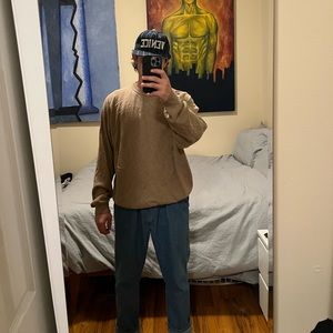 C. Reid 100% Cashmere Crewneck Sweater